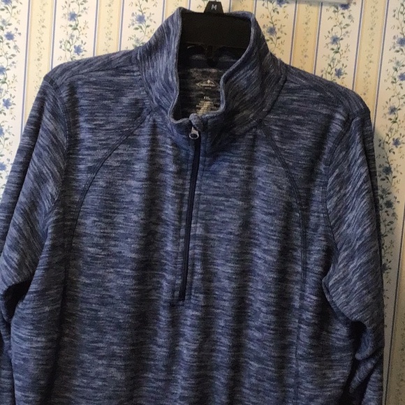 Fleece 1/4 zip pullover with collar - Picture 1 of 4